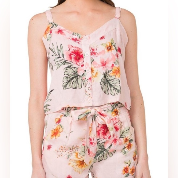 MED Hula Verdue Knotted Shorts - Picture 6 of 7